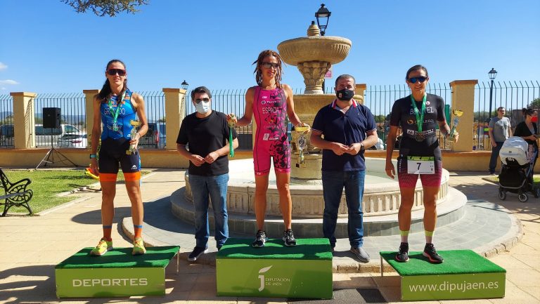Francisco Javier Prados y Rocío Espada se alzan con el primer puesto en el Duatlón Cros “Balneario de Marmolejo”