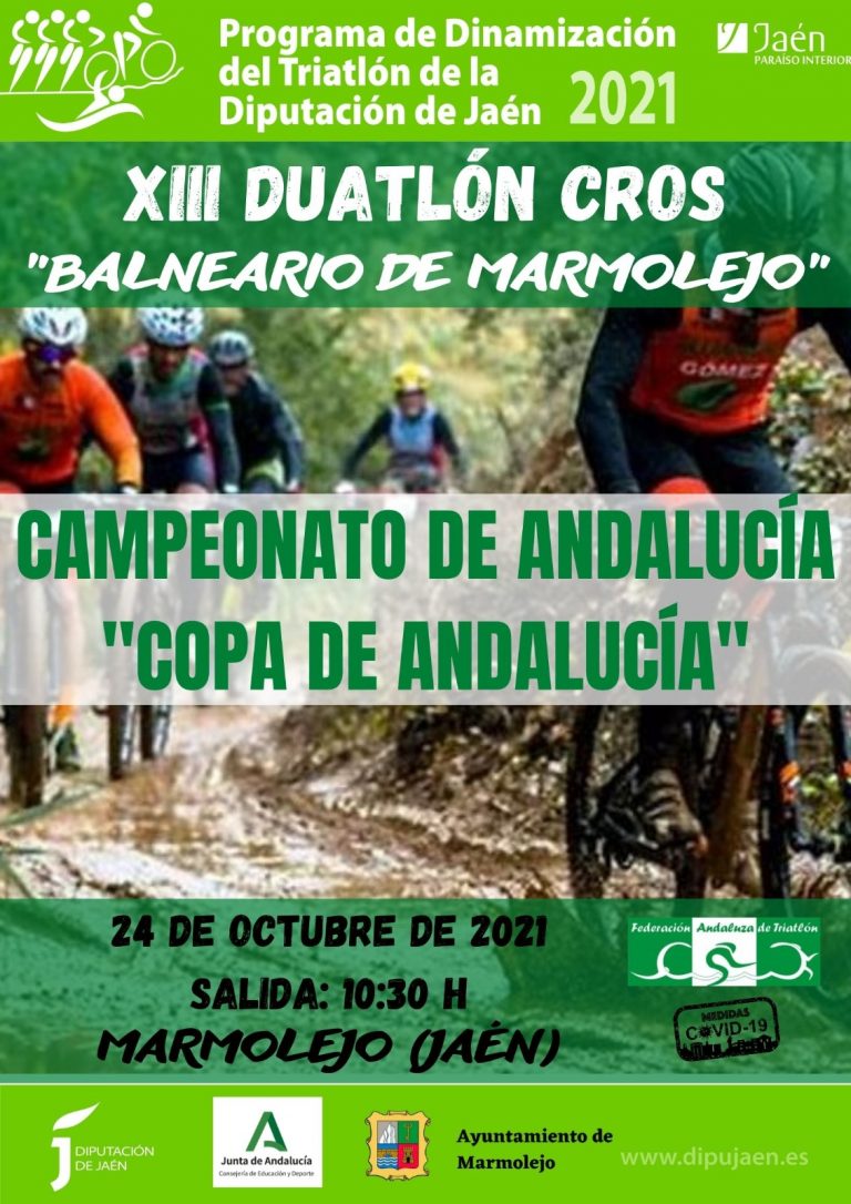 Abierto el plazo de inscripción para participar en el XIII Duatlón Cros “Balneario de Marmolejo”