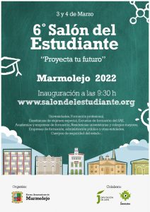 El VI Salón del Estudiante de Marmolejo se desarrollará online los días 3 y  4 de marzo | Ayuntamiento de Marmolejo