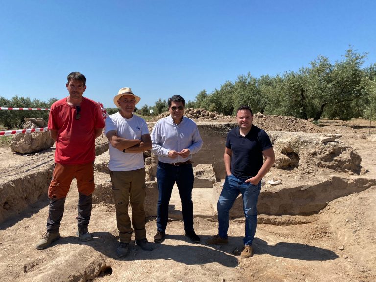 Continúan los trabajos de recuperación de las fortificación de la guerra civil en Marmolejo