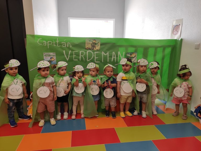 Los niños y niñas de la EIM Marmolejo celebran la semana del reciclaje