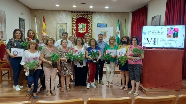 Entregados los premios de los concursos de primavera organizados por el Ayuntamiento de Marmolejo