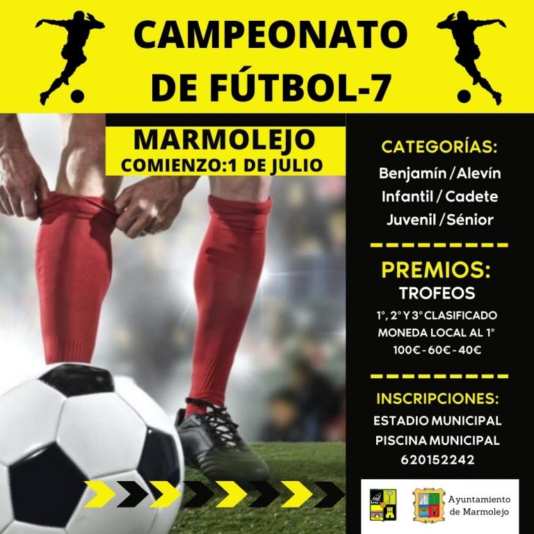 Abierto el plazo de inscripción para el campeonato de Fútbol-7