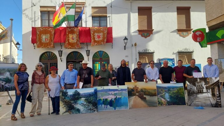Récord de participación en el IV Certamen Nacional de Pintura al Aire Libre “Jofra”