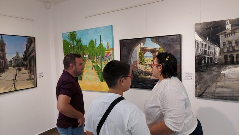 Inaugurada la exposición de obras del IV Certamen Nacional de Pintura Rápida al aire libre “Jofra” 2022