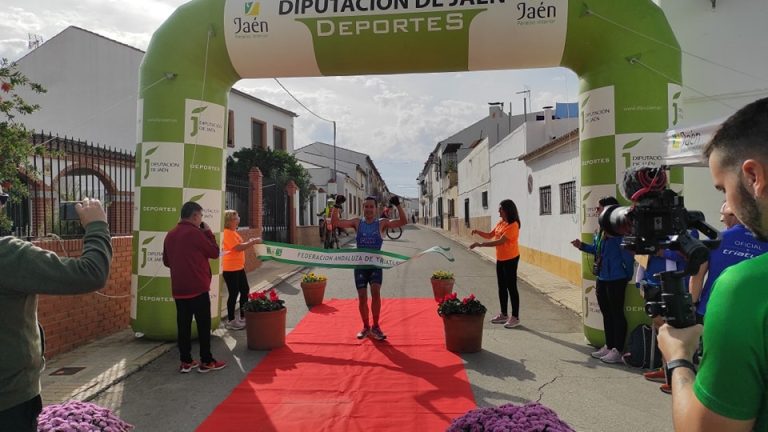 El Duatlón Cros Balneario de Marmolejo llena la localidad de deportistas de toda Andalucía