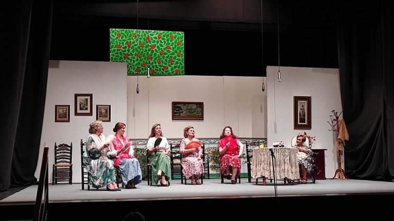 Lleno en el Teatro Español para ver la representación del grupo Mi Teatro