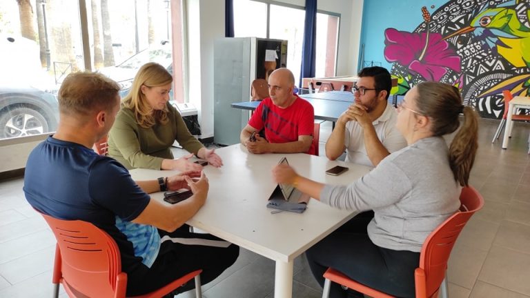 Reunión con la recién creada Asociación Juvenil Higea