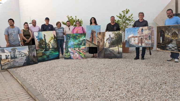 Éxito de participación en el V Certamen de Pintura Rápida al aire libre ‘JOFRA’