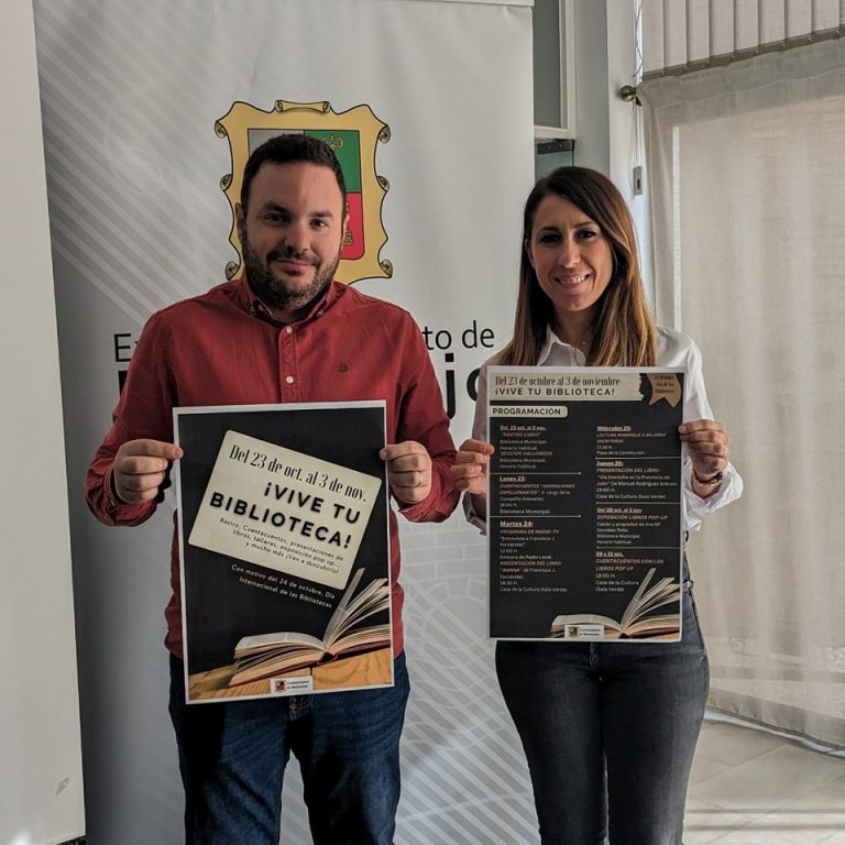 Marmolejo celebra la Semana de la biblioteca del 23 de octubre al 3 de noviembre