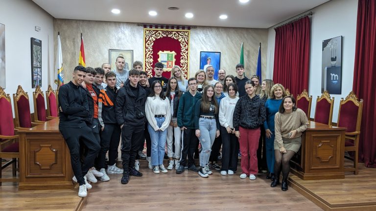 Marmolejo recibe al alumnado ERASMUS+ procedente de Croacia