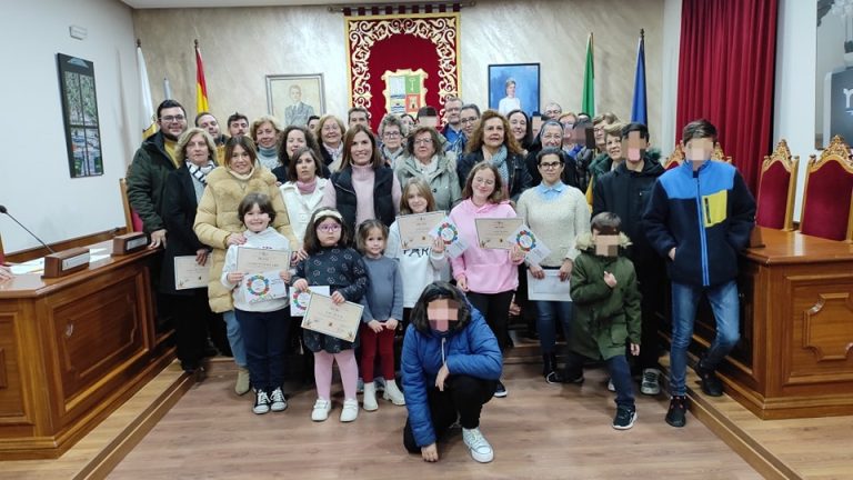 Entregados los premios de los concursos de decoración navideña de Marmolejo