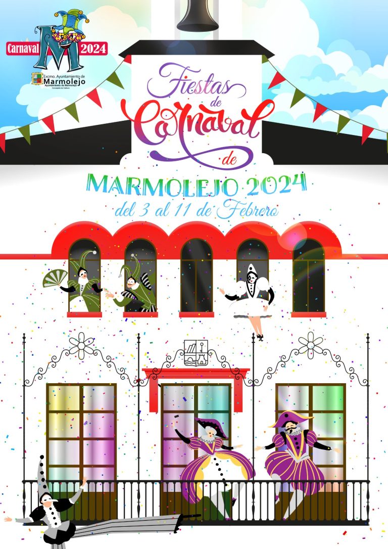 El cartel de Manuel Expósito Martínez ilustrará las fiestas de Carnaval de Marmolejo 2024