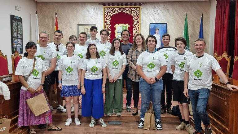 El Ayuntamiento de Marmolejo acoge el acto de recepción y bienvenida al alumnado ERASMUS