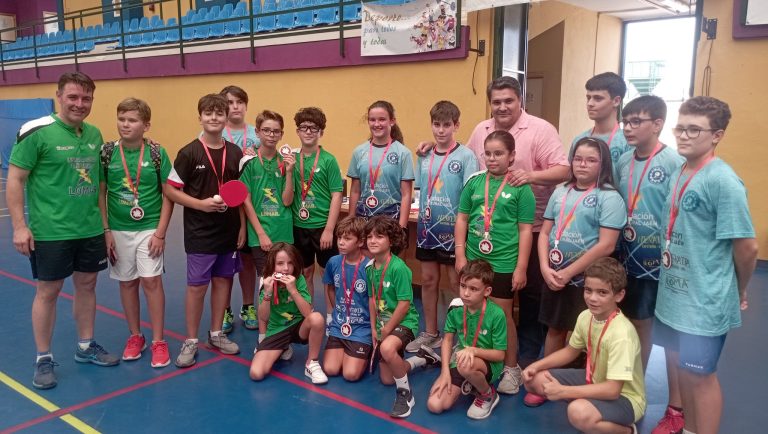 Marmolejo acoge el Torneo de Feria de Tenis de Mesa con una gran aceptación