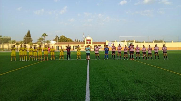 Marmolejo acoge un partido amistoso de fútbol femenino