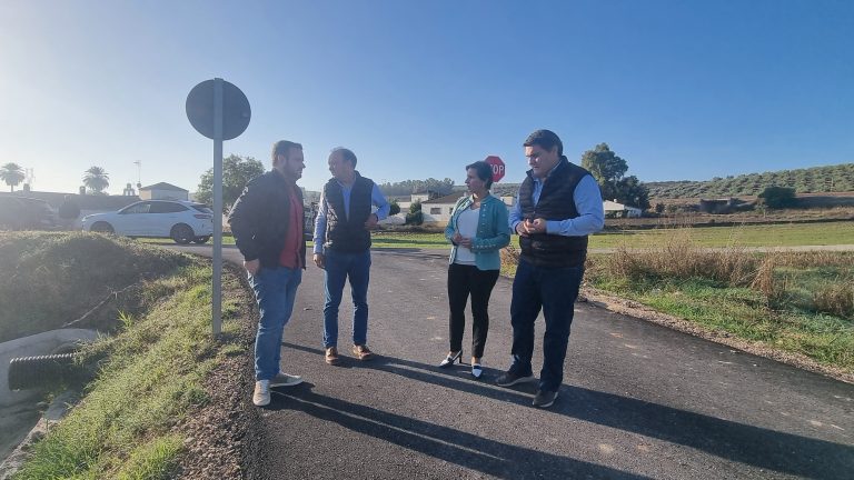 Finalizan las obras de arreglo del camino rural San Julián, que rodea el cerro Pimiento