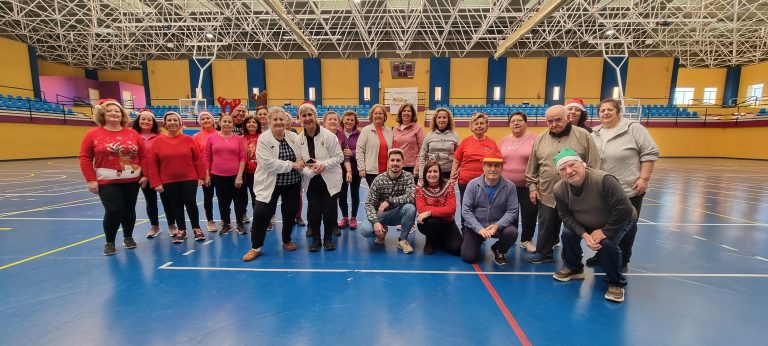 Marmolejo celebra la Yincana de la Gimnasia de Mantenimiento como despedida del año