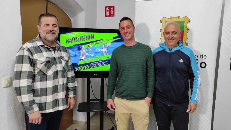 Presentación de un emocionante evento deportivo de bádminton en Marmolejo