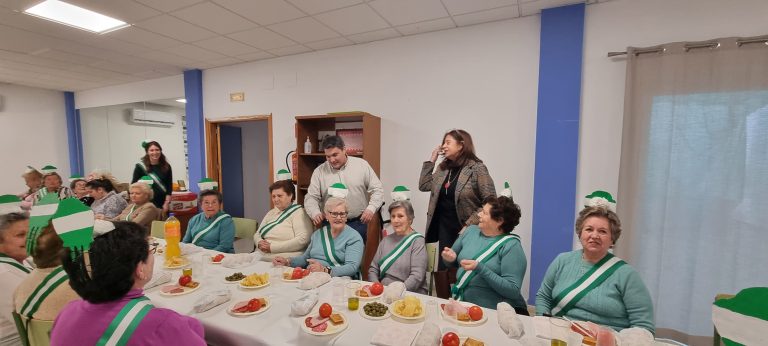 Celebración del Día de Andalucía en la Escuela de Adultos de Marmolejo