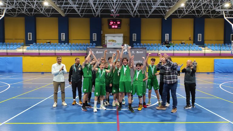 ¡El Club de Baloncesto Marmolejo se proclama campeón provincial en categoría infantil!
