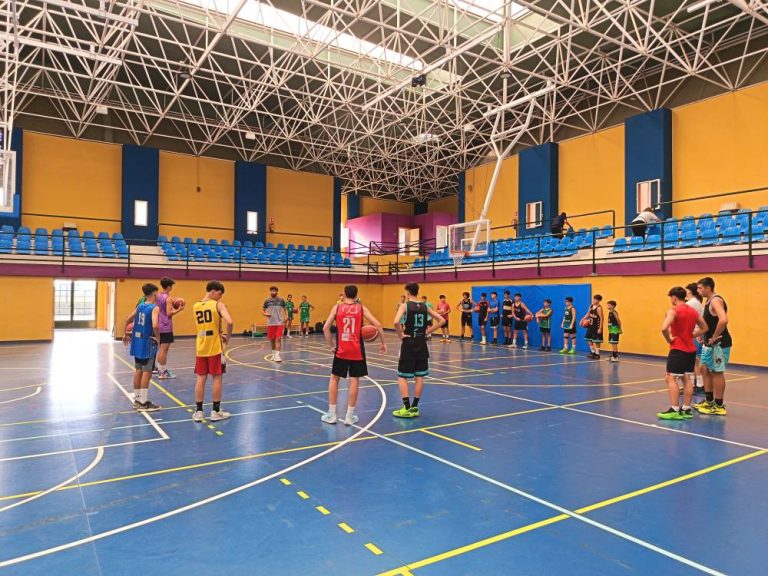 Marmolejo vive su primer Campus de Baloncesto Juventut de Badalona