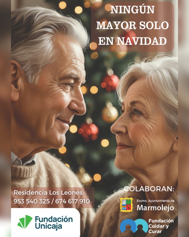 El Ayuntamiento se suma a la iniciativa ‘Ninguna persona mayor sola en Navidad’