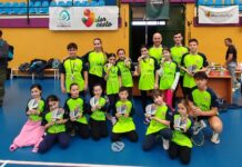 Gran jornada deportiva en Marmolejo con el Circuito Provincial de Bádminton