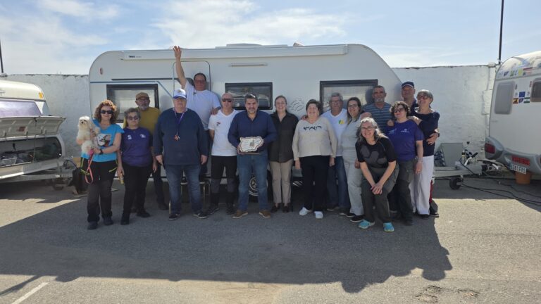 Marmolejo se convierte en punto de encuentro del turismo itinerante con la I Acampada de Vehículos Vivienda